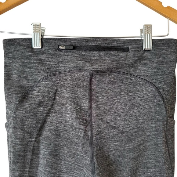 Lululemon Speed Up Tight *Full-On Luxtreme Brushed 23” Heathered Black - Picture 6 of 14